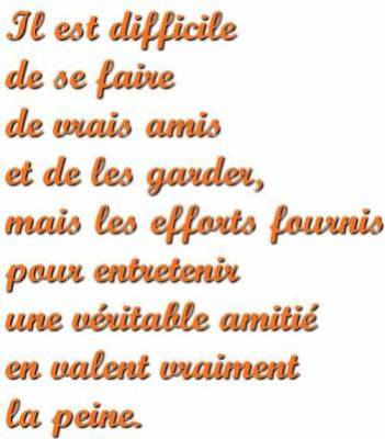 Amitiés
